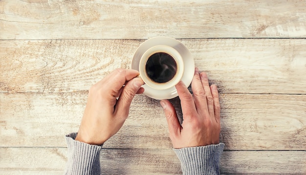 Una tazza di caffè