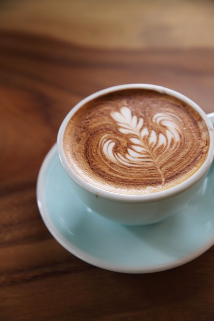 Una tazza di cappuccino