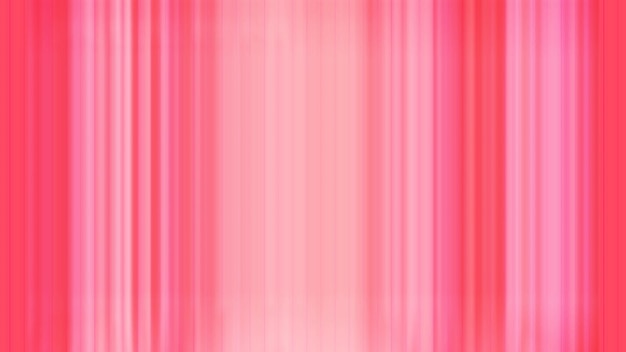 una tenda rossa con uno sfondo rosa con un motivo a strisce