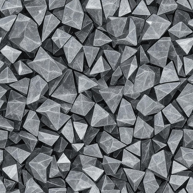 una texture ipnotizzante di pietra cristallina nera