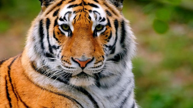 Una tigre che guarda la telecamera