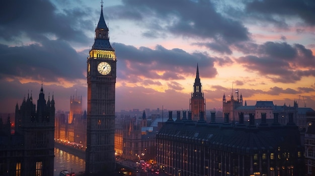 una torre dell'orologio con la parola Londra sopra