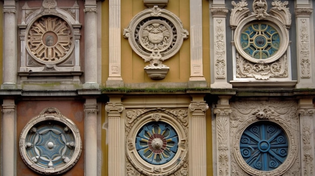 Una torre dell'orologio con sopra un orologio