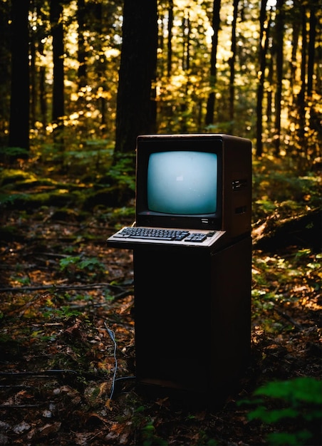 una TV che è in cima a una TV