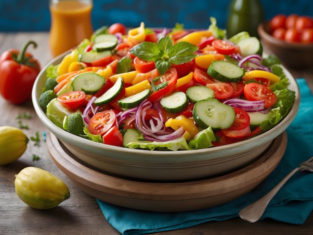 Una varietà di verdure fresche e croccanti