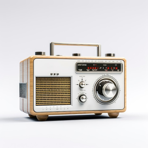 Una vecchia radio d'epoca