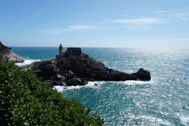 Una vista della città di Porto Venere in Italia