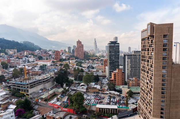 Una vista panoramica della città