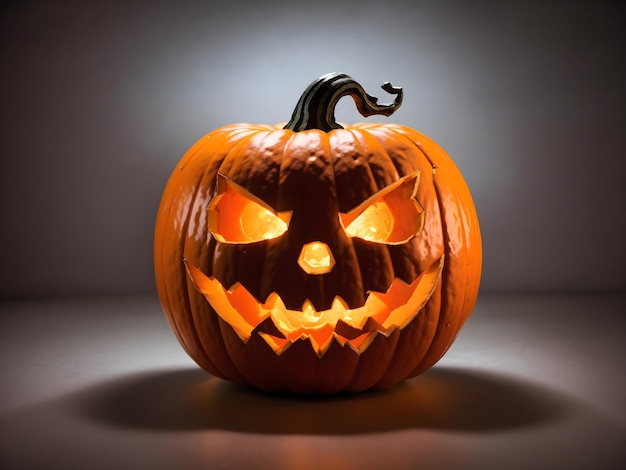 Una zucca di Halloween