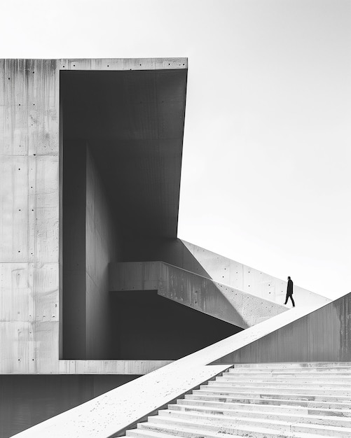 Unica architettura di minimalismo astratto ispirata a monumenti iconici
