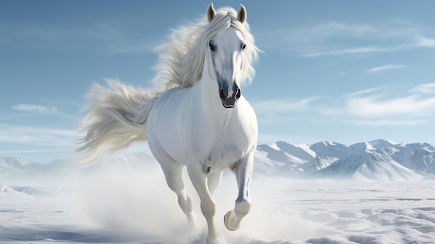 unicorno cavallo bianco
