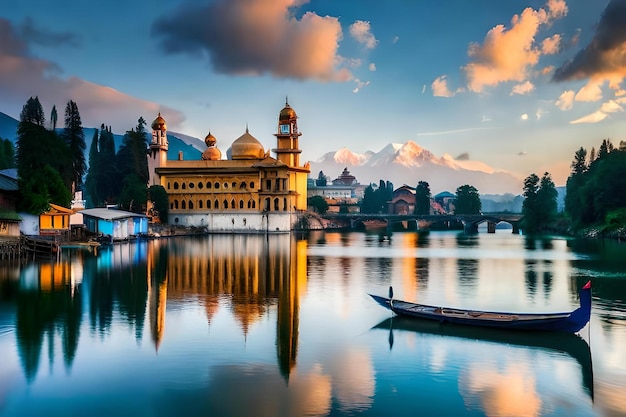 uno dei paesi più belli che viaggiano in Kashmir