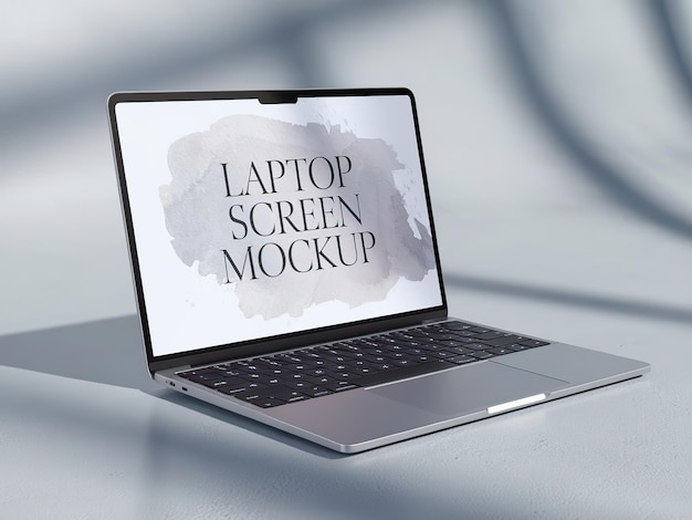 uno schermo del portatile che dice schermo del laptop su di esso