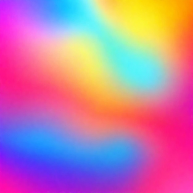 uno schermo di computer con un disegno arcobaleno su di esso