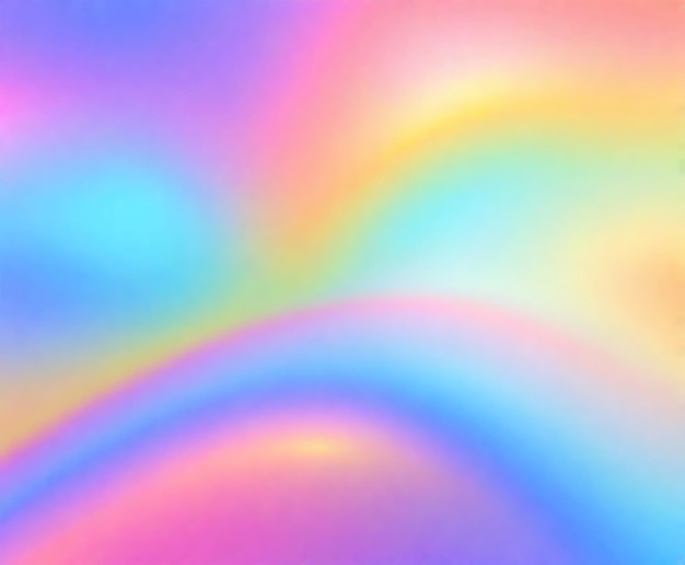 uno schermo di computer con un disegno arcobaleno su di esso