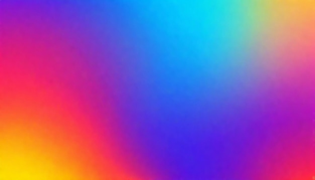 uno schermo di computer con uno sfondo color arcobaleno