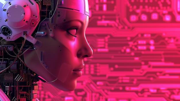 uno schermo di computer mostra la faccia di una donna e la parola "potere"