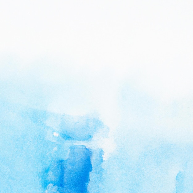 Uno sfondo acquerello blu con uno sfondo bianco