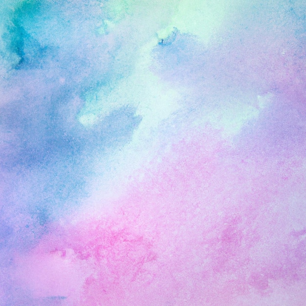 Uno sfondo acquerello colorato con uno sfondo rosa e blu.