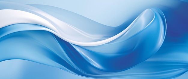 uno sfondo astratto blu con una linea bianca e le parole blu su di esso