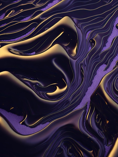 Uno sfondo astratto viola e oro con un sfondo viola e uno sfondo viola.