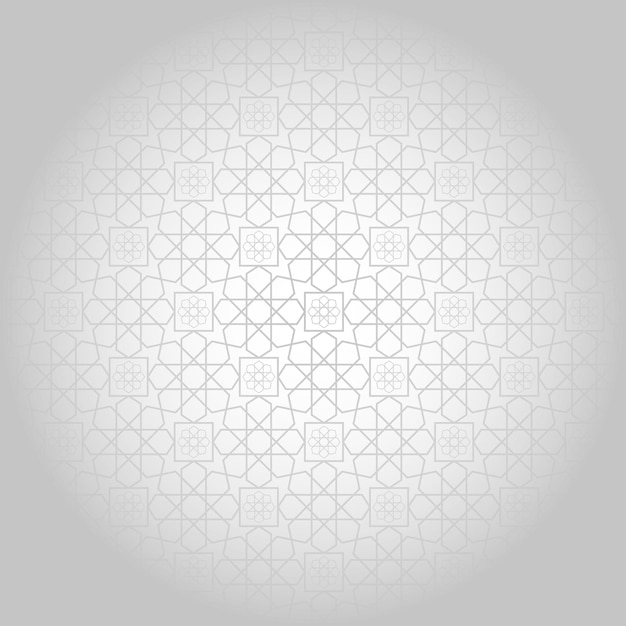 Uno sfondo bianco con un motivo e il testo arabo.