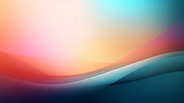 Uno sfondo colorato con un design a onde blu e rosa