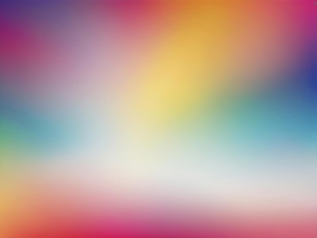 uno sfondo colorato con un disegno arcobaleno al centro