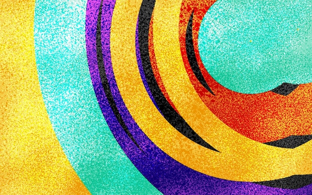 Uno sfondo colorato con un motivo a spirale che dice "ti amo".