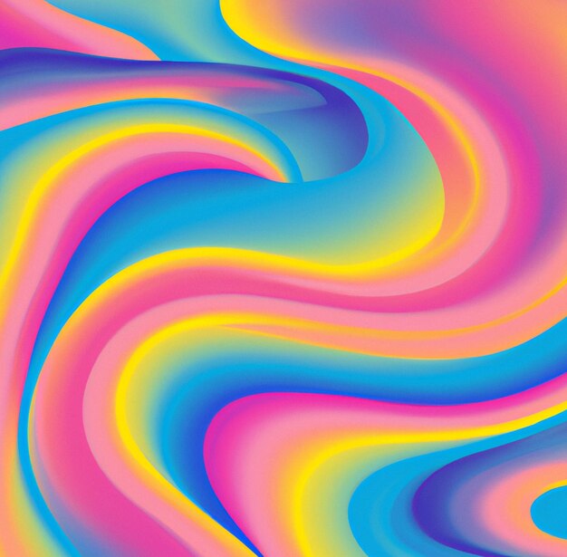 Uno sfondo colorato con un vortice di colori