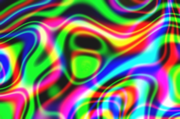Uno sfondo colorato con uno sfondo nero e uno sfondo color arcobaleno.