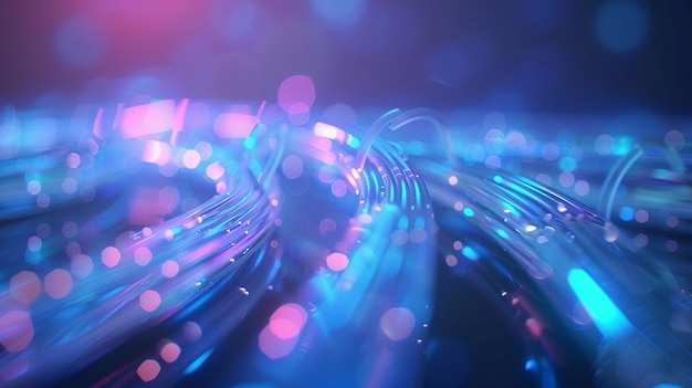 Uno sfondo del server di trasferimento di cavi di dati di globe
