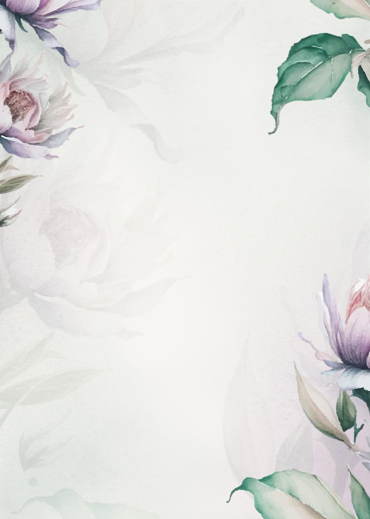 Foto uno sfondo floreale con un disegno floreale e la parola rosa su di esso