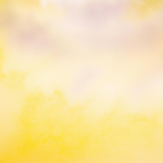 Uno sfondo giallo e viola con una nuvola bianca al centro.