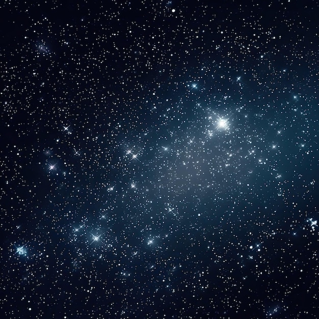 Uno sfondo nero con stelle e la parola galassia