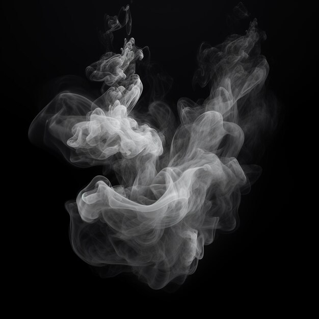 uno sfondo nero con un fumo bianco con la scritta "fumo".