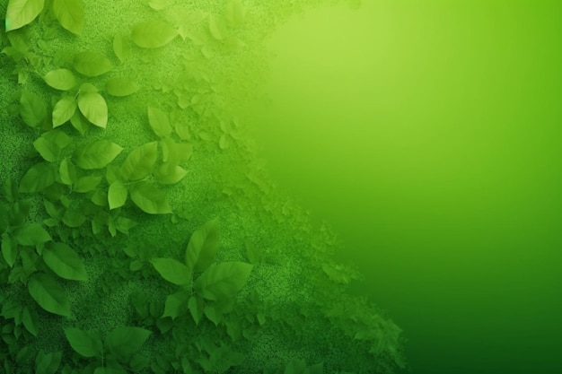 Uno sfondo verde con una pianta e la parola trifoglio su di essa