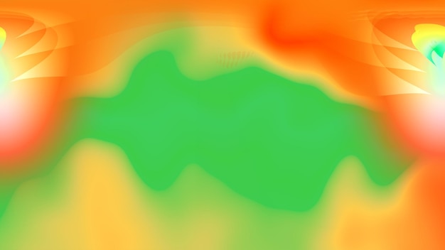 uno sfondo verde e arancione con un colore verde e arancione al centro