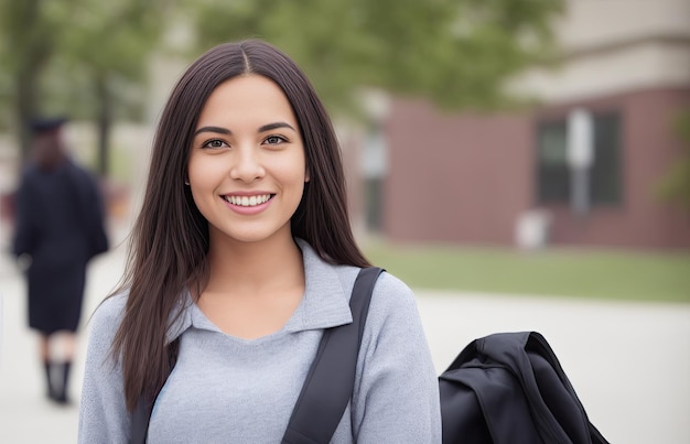 Uno studente universitario grazie all'IA generativa