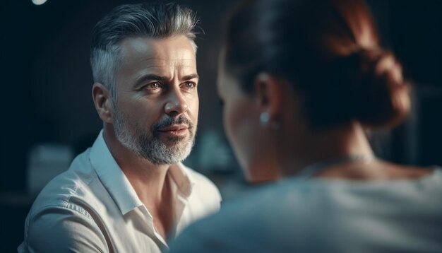 uomo con la barba uomo e donna uomo e donna