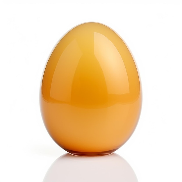 Uovo di gallina liscio ed esuberante perfetto