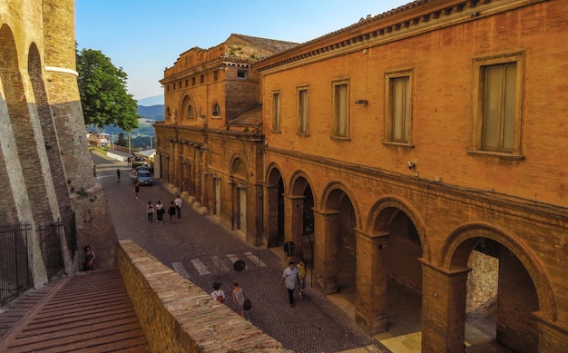 Urbino Case della città vecchia