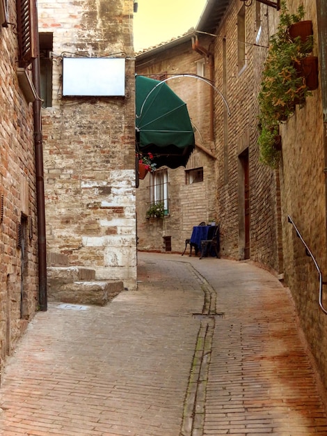 Urbino Case della città vecchia