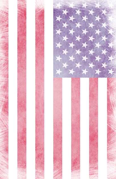 USA vettore di bandiera grunge design