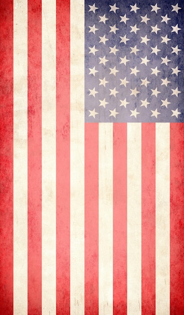 USA vettore di bandiera grunge design