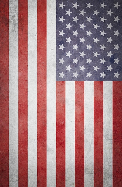 USA vettore di bandiera grunge design