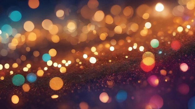 Uso del bokeh di fondo astratto per lo sfondo