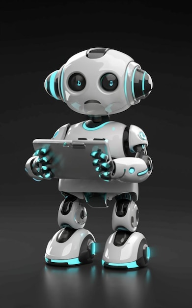 uso del telefono smart robot foto make ai