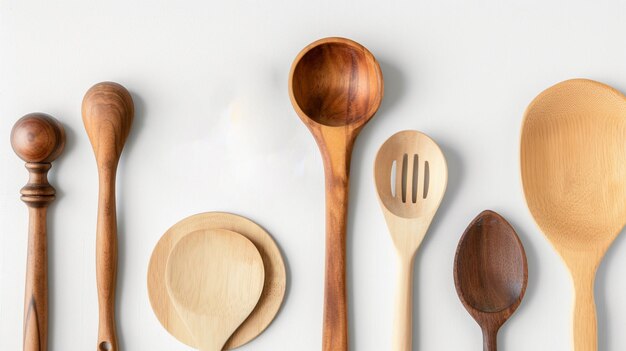 utensile da cucina su sfondo bianco Generativo Ai