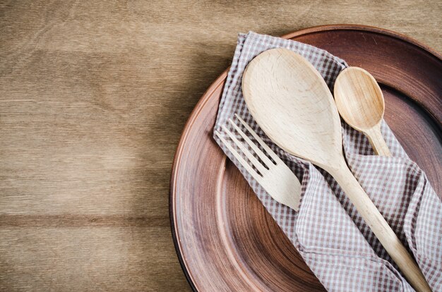 Utensili da cucina rustici. Articoli per la casa.